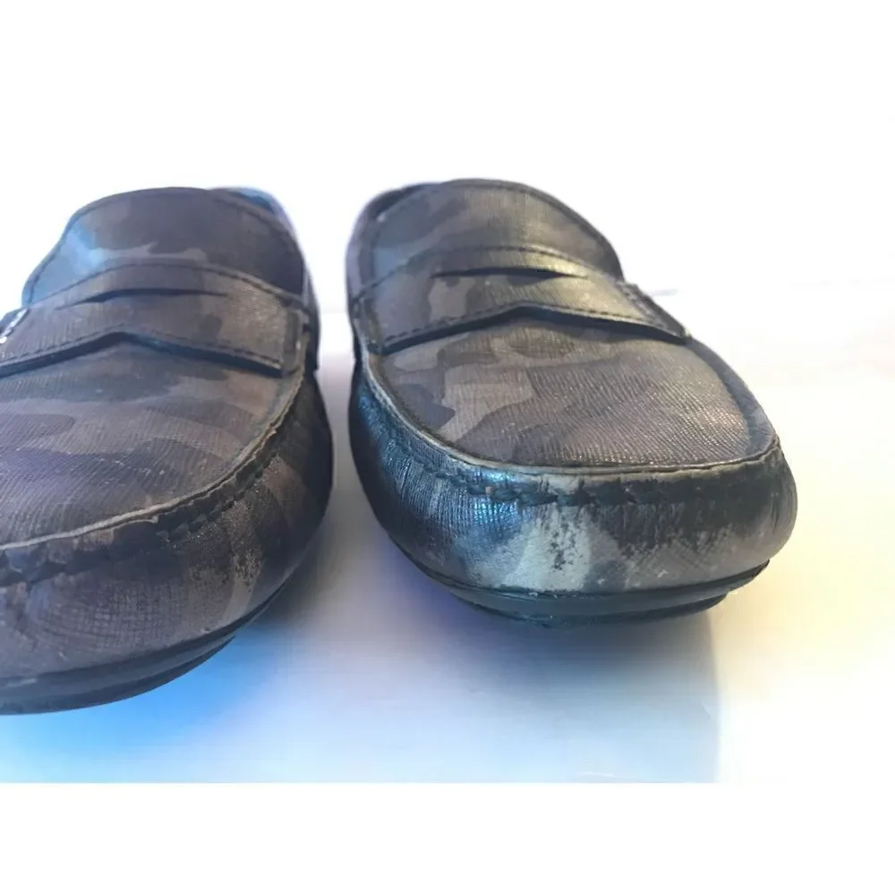 Prada Camouflage Slip On Casual Dress Shoe